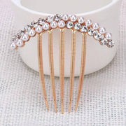 Metal U-Shape Hair Stick For Women