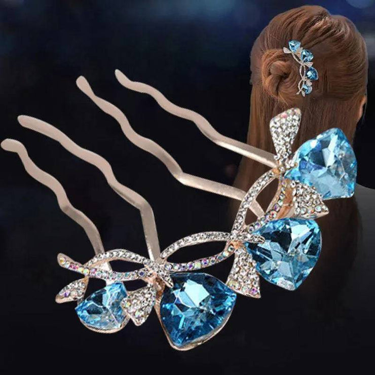 Metal U-Shape Hair Stick For Women