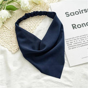 Chiffon Triangle Bandanas Elastic Hairband