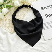 Chiffon Triangle Bandanas Elastic Hairband