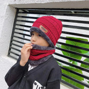 Warm Winter Beanie Hat Scarf Set