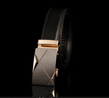 Men's Automatic Leather Designer Belt