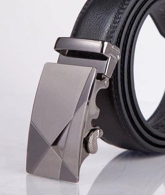 Men's Automatic Leather Designer Belt