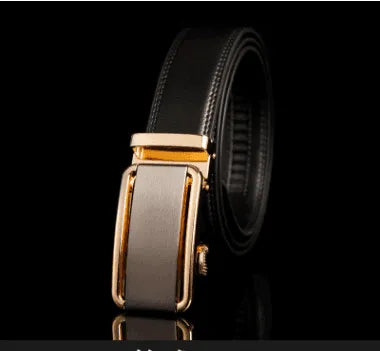 Men's Automatic Leather Designer Belt