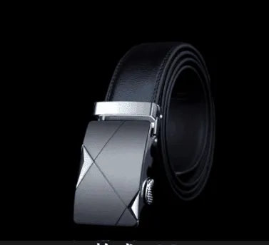 Men's Automatic Leather Designer Belt