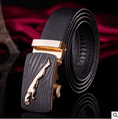 Men's Automatic Leather Designer Belt