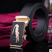 Men's Automatic Leather Designer Belt