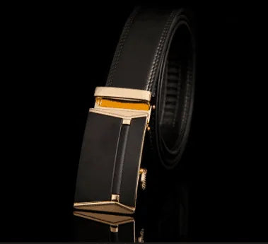 Men's Automatic Leather Designer Belt