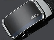 Men's Leather Casual Automatic Buckle Belt