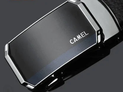 Men's Leather Casual Automatic Buckle Belt