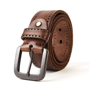 Genuine Cowhide Men's Leather Belt