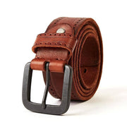 Genuine Cowhide Men's Leather Belt