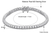 Bracelet For Women Micro-Inlaid Zircon Tennis