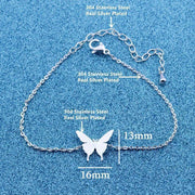 Dainty Butterfly Charm Delicate Bracelet