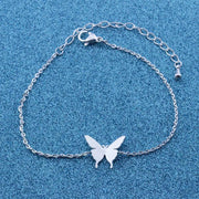 Dainty Butterfly Charm Delicate Bracelet