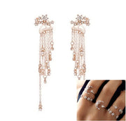 Shining Star Tassel Earrings