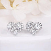 AAA Zircon 925 Sterling Silver Stud Earrings