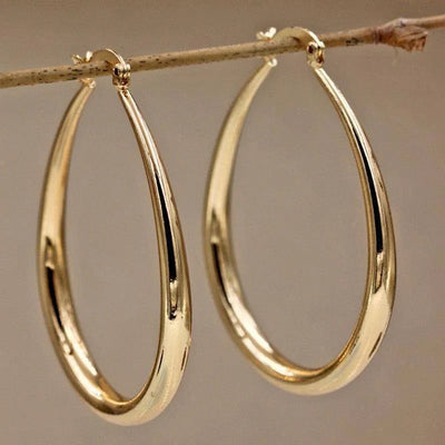 Geometric Hoop Earrings