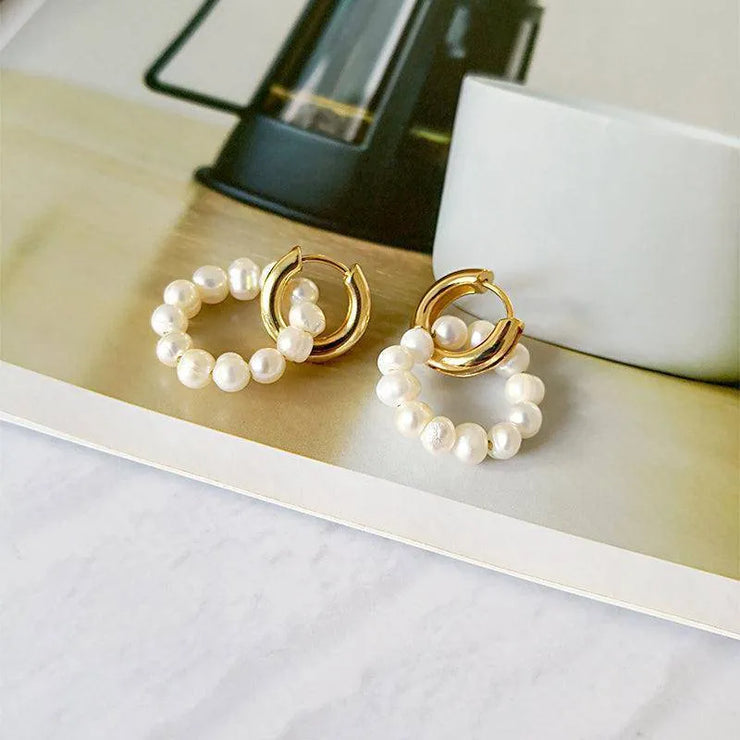 Vintage Freshwater Pearl Earrings