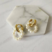 Vintage Freshwater Pearl Earrings