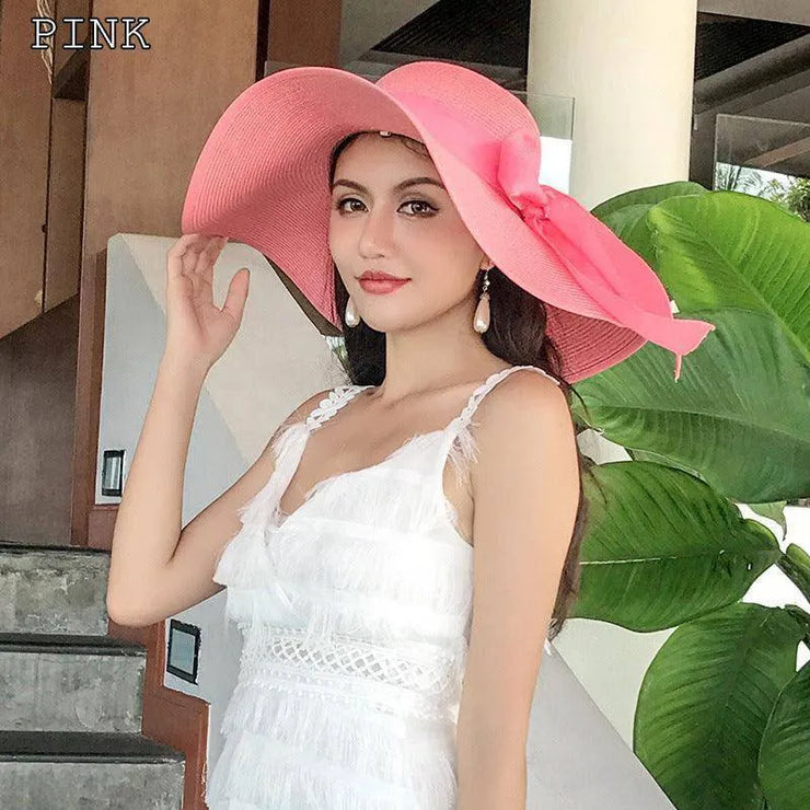 Women's Seaside Big Brim Beach Straw Hat