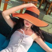 Women's Seaside Big Brim Beach Straw Hat