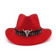 Longhorn Emblem Cowboy Hat