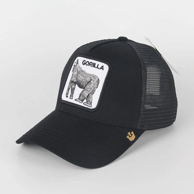 Gorilla and Panther Trucker Style Baseball Cap