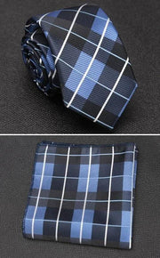 Neck Tie Set Hanky and Tie Multiple Color Options