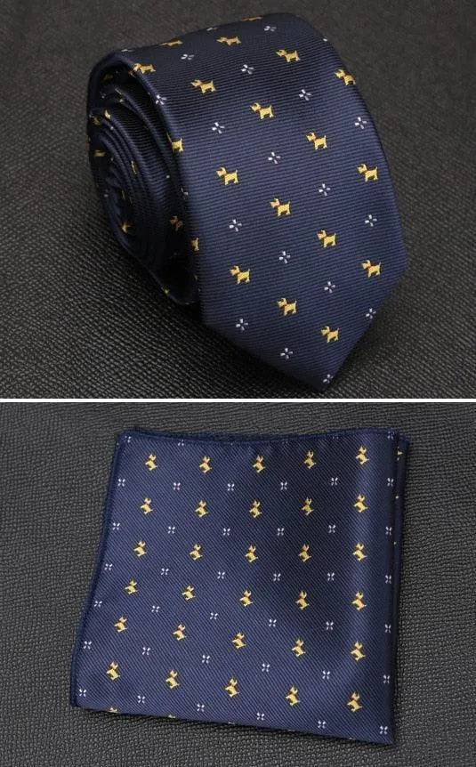 Neck Tie Set Hanky and Tie Multiple Color Options