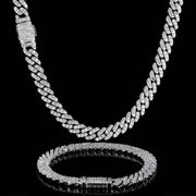 Flap Buckle Single Row Cuban Chain Necklace