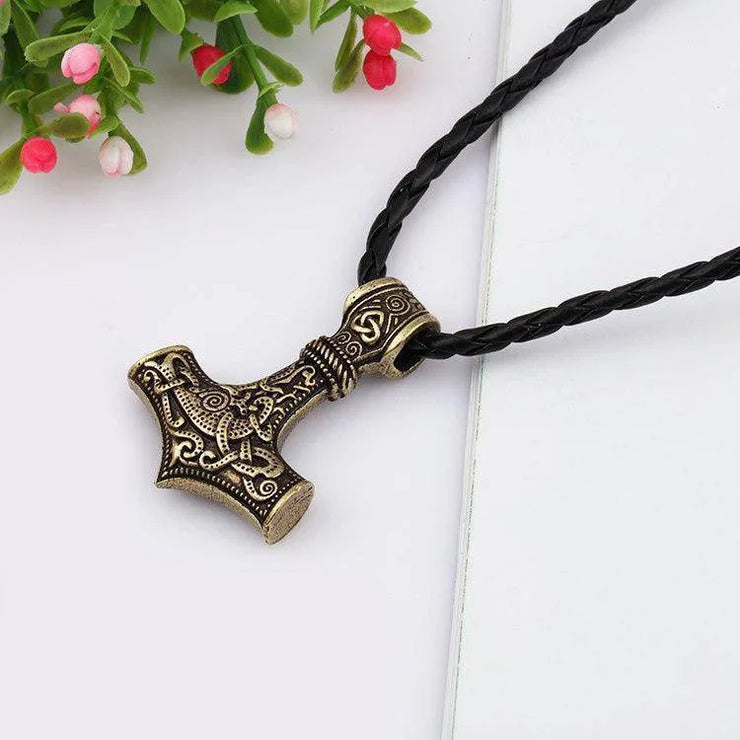 Hammer Stainless Steel Necklace