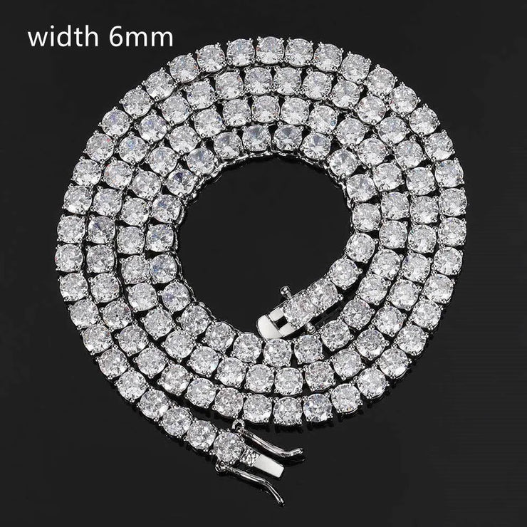 Hip Hop Men/Women Tennis Chain Zircon Necklace