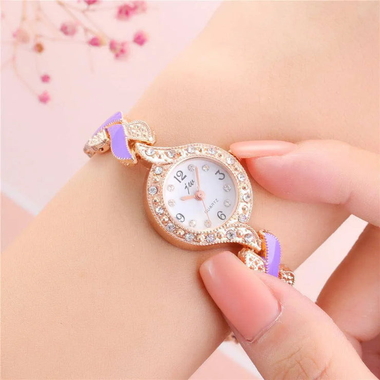 Leaf Bracelet Quartz Wrist Watch