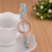 Leaf Bracelet Quartz Wrist Watch