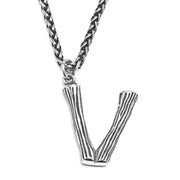 Unique Men's Initial A - Z Necklace