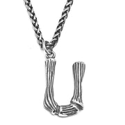 Unique Men's Initial A - Z Necklace