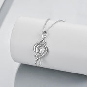 Moon Star Necklace I Love You To The Moon And Back Infinity Necklace