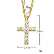 Hip Hop Men's Classic Cross Pendant