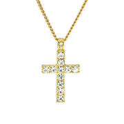 Hip Hop Men's Classic Cross Pendant