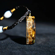 Tiger Eye Stone Seven Chakra Pendant Necklace