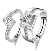 Heart-shaped Couple Rings