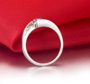 Korean Style Ring Silver Plated