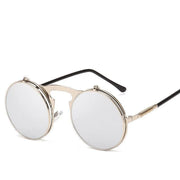 Retro Steampunk Flip Sunglasses