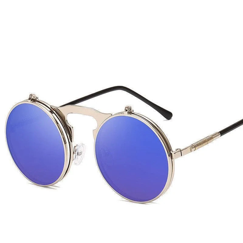 Retro Steampunk Flip Sunglasses - PrimoWears
