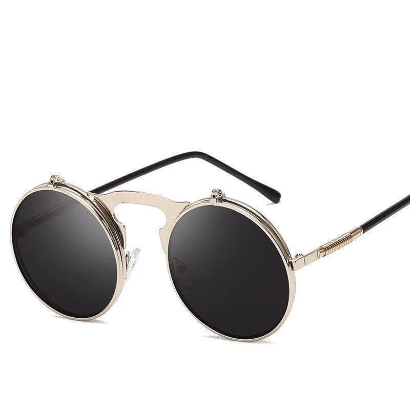 Retro Steampunk Flip Sunglasses - PrimoWears