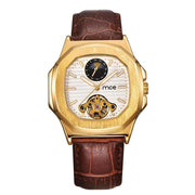 Luxury Leather Band Swiss Wristwatch