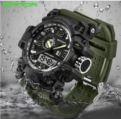 Military Waterproof Sports LED Digital Watch