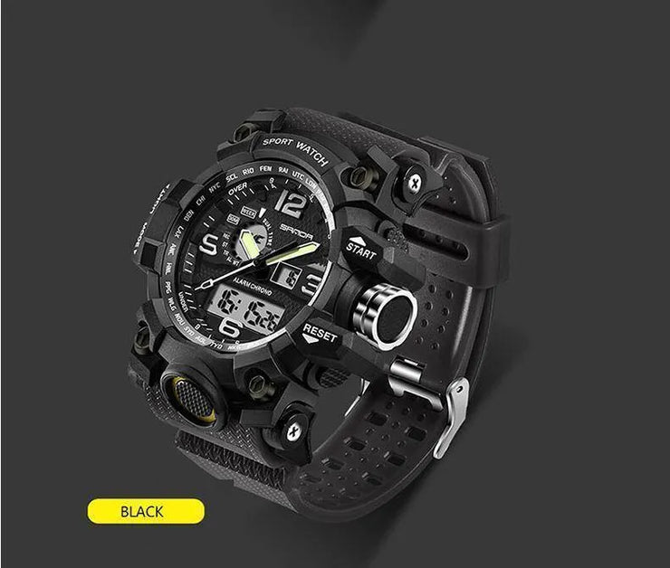 Military Waterproof Sports LED Digital Watch