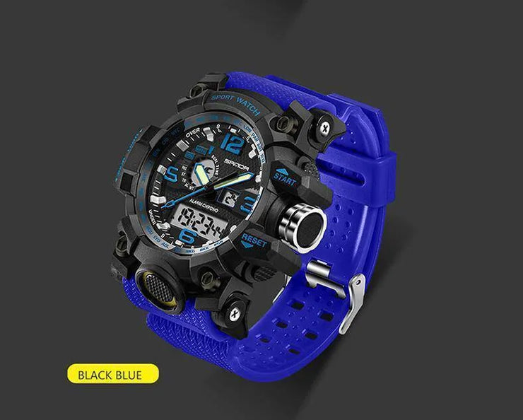 Military Waterproof Sports LED Digital Watch